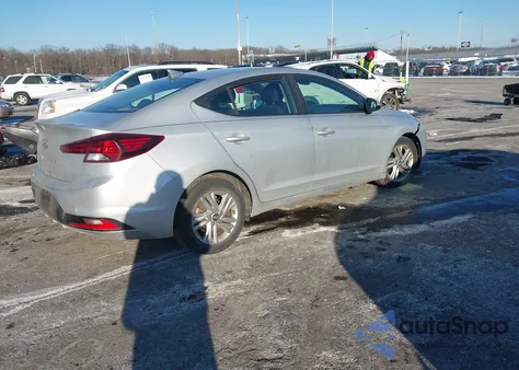 2019 Hyundai Elantra Sel from USA, damaged, VIN 5NPD84LF8KH427319